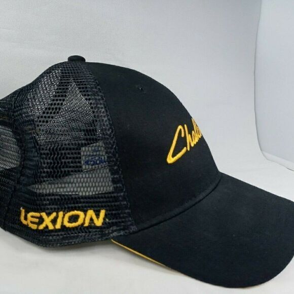 Trucker Cap Hat Industrial Challenger BLK/Yellow - Picture 12 of 12